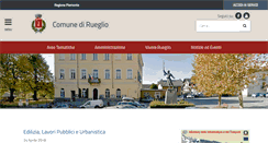 Desktop Screenshot of comune.rueglio.to.it